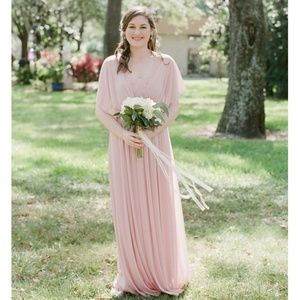 David's Bridal Versa Convertible Bridesmaid Dress